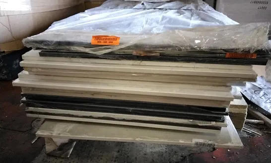 PALLET OF ASSORTED WORKTOPS AND COUNTER-TOPS