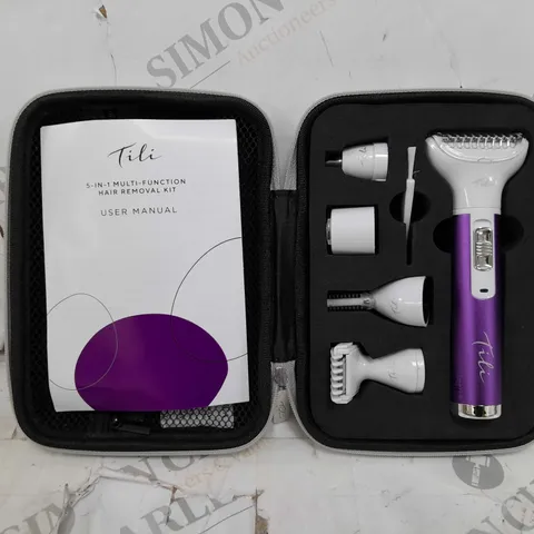 TILI 5-IN-1 MULTI-FUNCTION HAIR REMOVAL KIT 