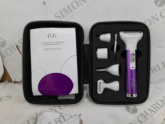 TILI 5-IN-1 MULTI-FUNCTION HAIR REMOVAL KIT 