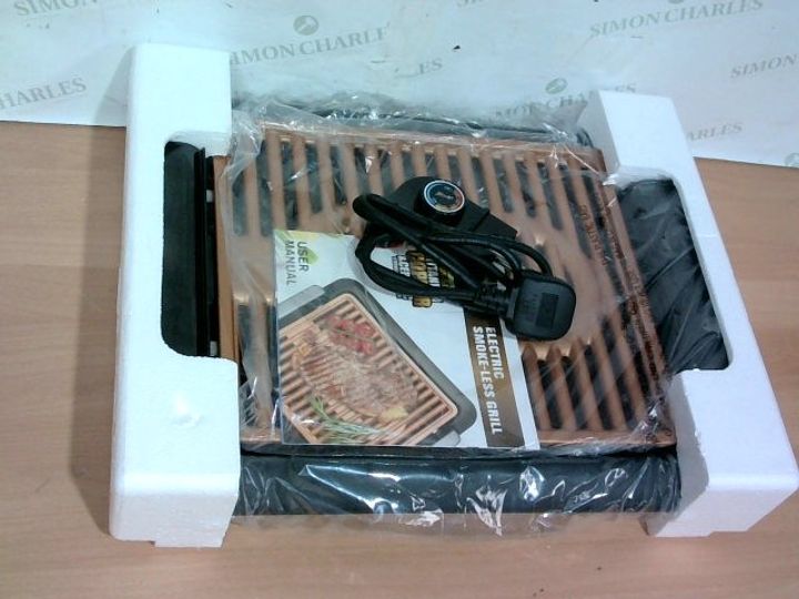 COPPER NONSTICK ELECTRIC INDOOR GRILL 3188232Simon Charles Auctioneers