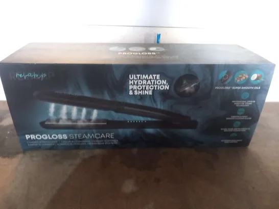 BOXED REVAMP PROGLOSS STEAMCARE CERAMIC STRAIGHTENER ST-1600-GB