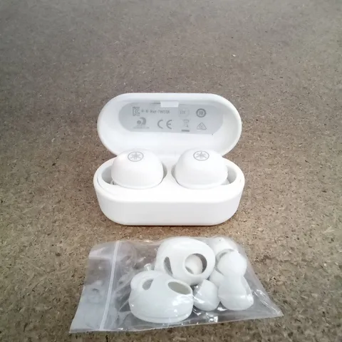 BOXED YAMAHA WIRELESS EARBUDS - WHITE