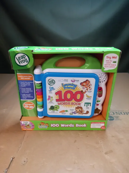 LEAP FROG 100 WORDS BOOK