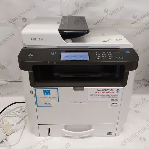 RICOH SP 3710SF LASER MULTIFUNCTION PRINTER