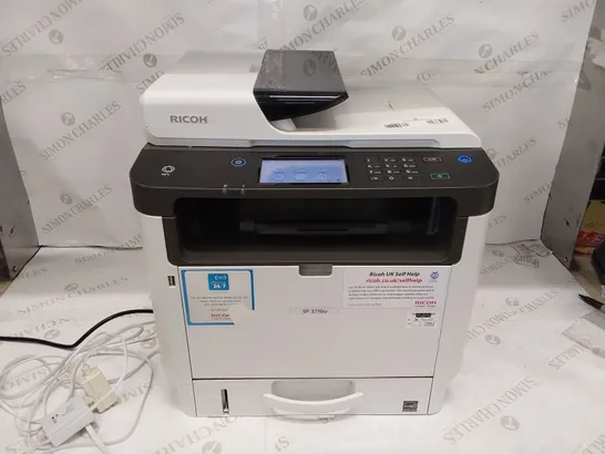 RICOH SP 3710SF LASER MULTIFUNCTION PRINTER