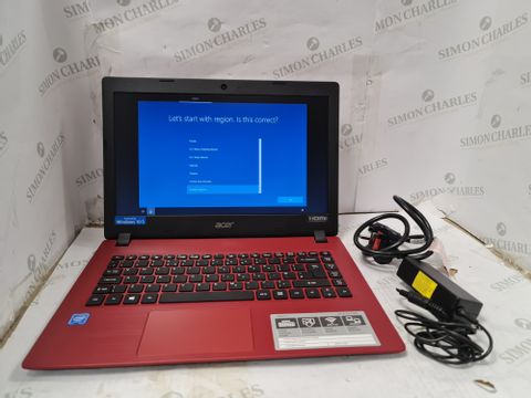 BOXED ACER 1 A114-32 LAPTOP - RED