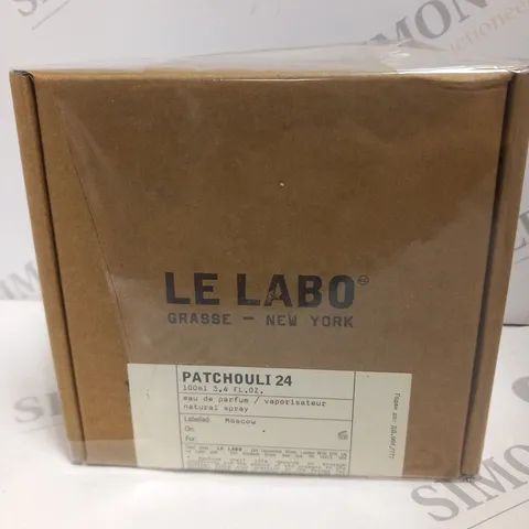 BOXED AND SEALED LE LABO GRASSE PATCHOULI 24 100ML EAU DE PARFUM