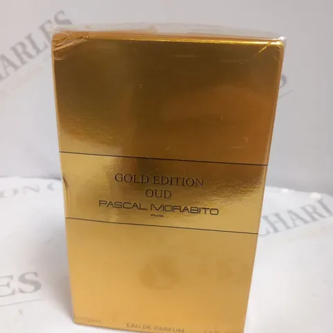 BOXED AND SEALED GOLD EDITION OUD PASCAL MORABITO EAU DE PARFUM 100ML