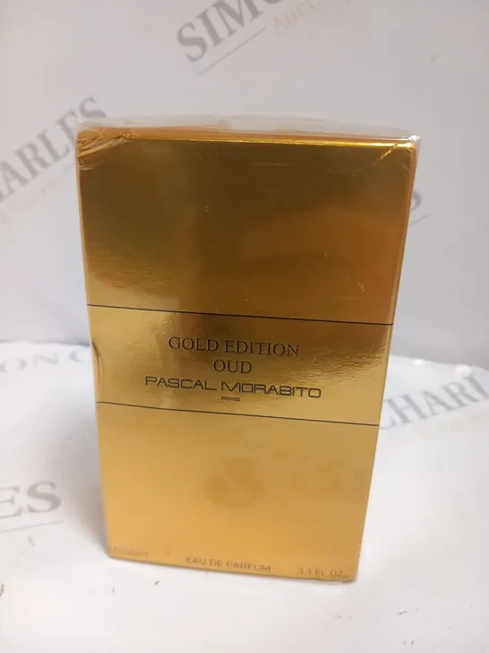 BOXED AND SEALED GOLD EDITION OUD PASCAL MORABITO EAU DE PARFUM 100ML