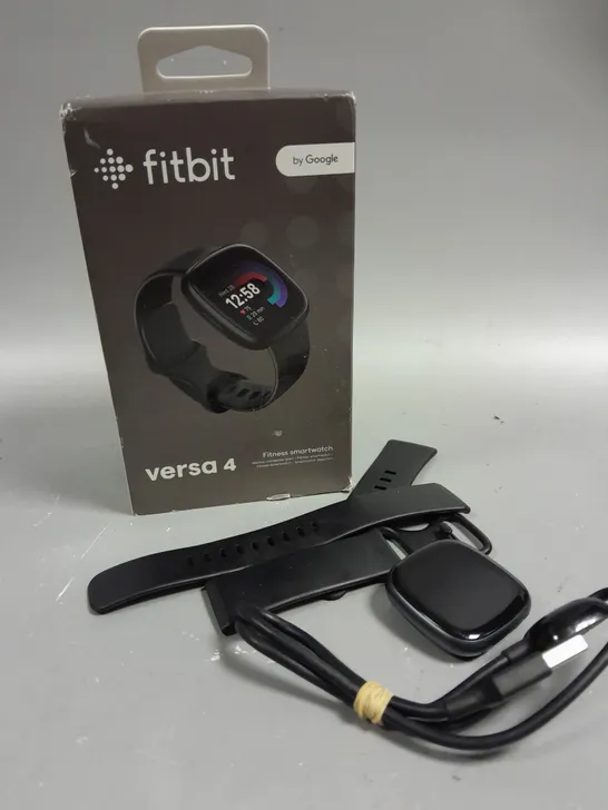 BOXED FITBIT VERSA 4 FITNESS TRACKER SMARTWATCH 