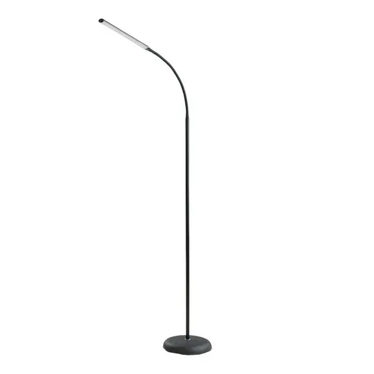 BOXED MELKIN 130cm LED READING FLOOR LAMP 