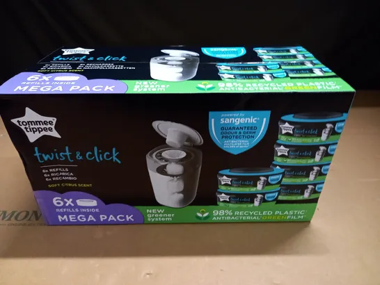 TOMMEE TIPPEE TWIST & CLICK 6X REFILL PACK