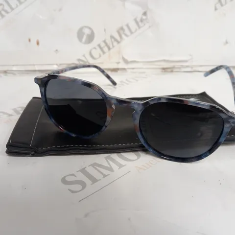 HUMMINGBIRD SUNGLASSES BLUE MIX WITH CLEANING CLOTH AND BLACK CASE
