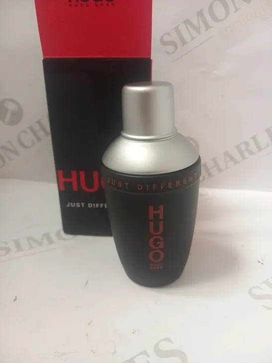 BOXED HUGO BOSS HUGO JUST DIFFERENT FOR HIM EAU DE TOILETTE 75ML