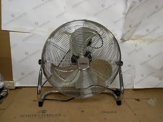 TOWER 18 INCH METAL HIGH SPEED VEOLOCITY FLOOR FAN