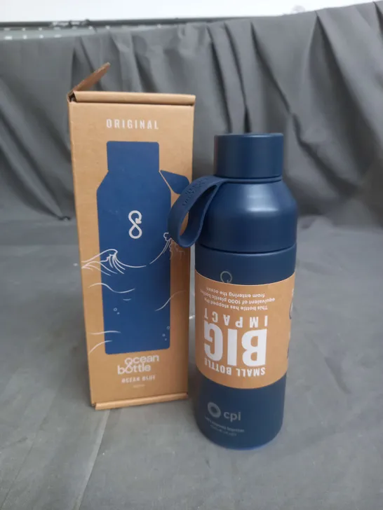 BOXED OCEAN BOTTLE IN OCEAN BLUE 500ML