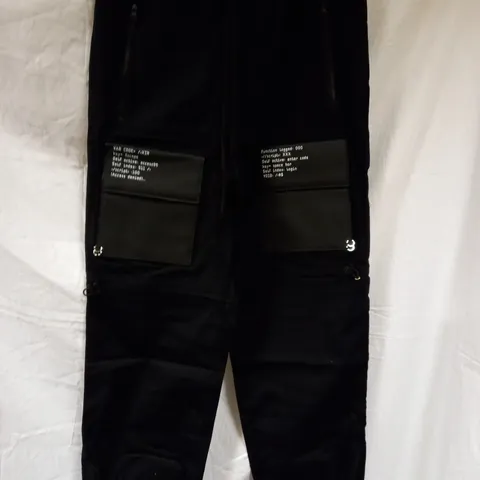 BRAND NEW KOI THE BANSHEE MENS CARGO PANTS, BLACK - XS