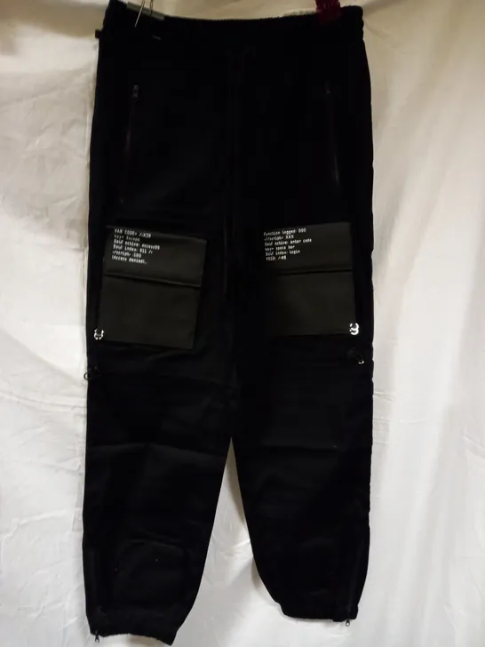 BRAND NEW KOI THE BANSHEE MENS CARGO PANTS, BLACK - XS