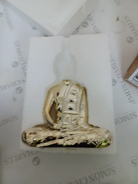 KELLY HOPPEN GOLDEN BUDDHA STATUE 