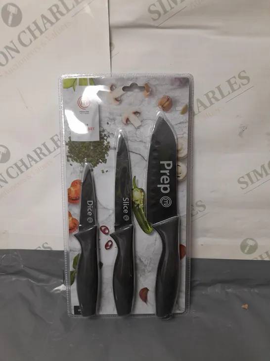 MASTERCHEF 3 PIECE KNIFE SET - COLLECTION ONLY