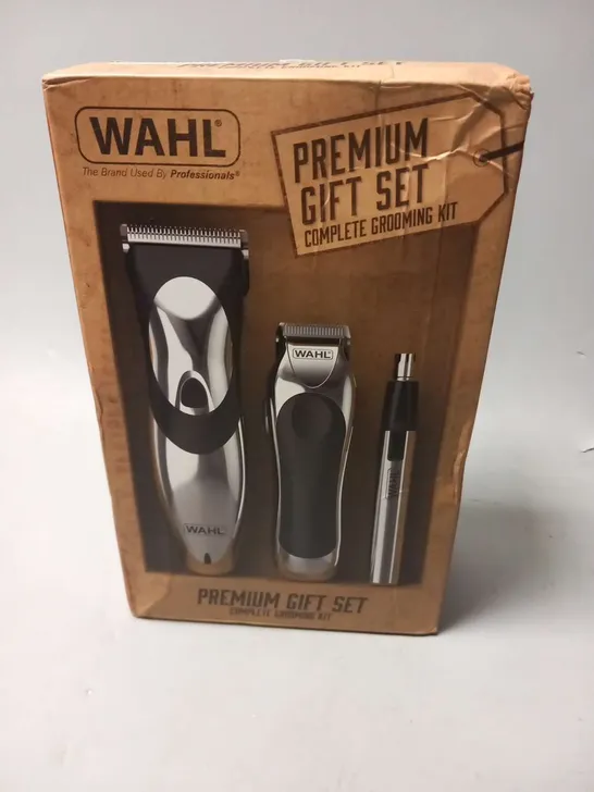 BOXED WAHL PREMIUM GIFT SET COMPLETE GROOMING KIT