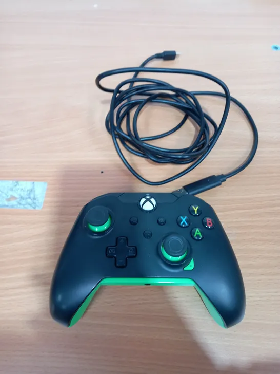 PDP NEON BLACK XBOX WIRED CONTROLLER