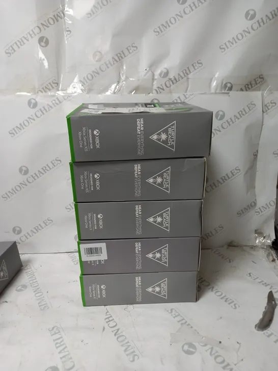 5X TURTLE BEACH RECON 70 GAMING HEADSETS - BLACK 