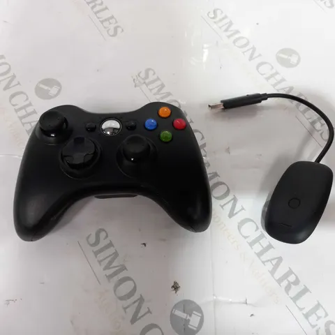 WIRELESS CONSOLE CONTROLLER WITH 360 WIRELESS GAMING RECEIVER