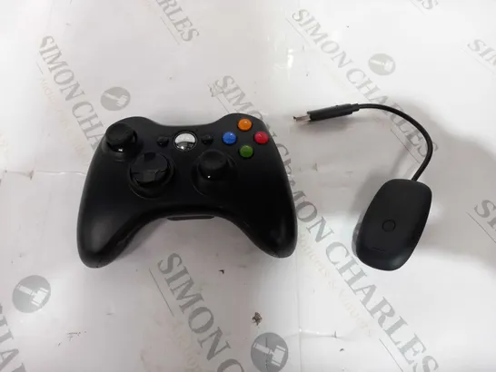 WIRELESS CONSOLE CONTROLLER WITH 360 WIRELESS GAMING RECEIVER