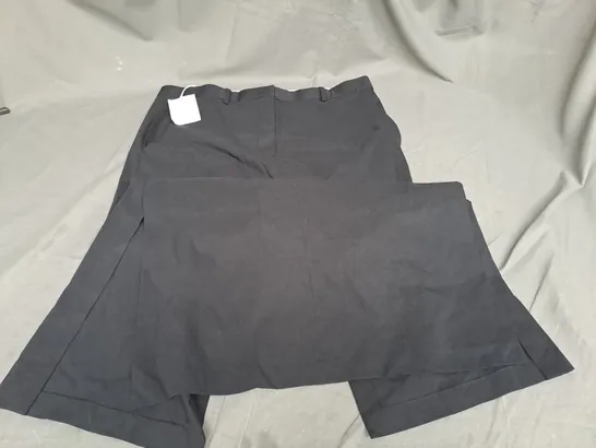 COS LONGLINE BLACK SKIRT - UK 16