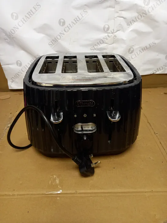 DE'LONGHI BALLERINA 4-SLOT TOASTER