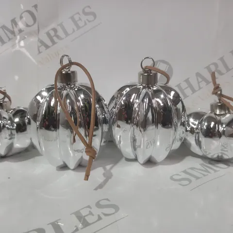 BOXED K BY KELLY HOPPEN SET OF 6 ULTIMATE CHRISTMAS TREE DECORATIONS