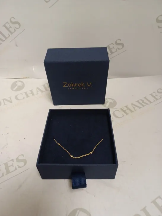 ZOHREH V GOLD CHAIN LINK BRACELET 