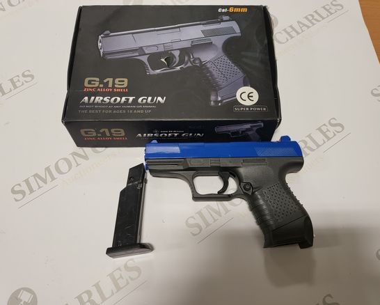 G.19 ZINC ALLOY SHELL AIRSOFT GUN