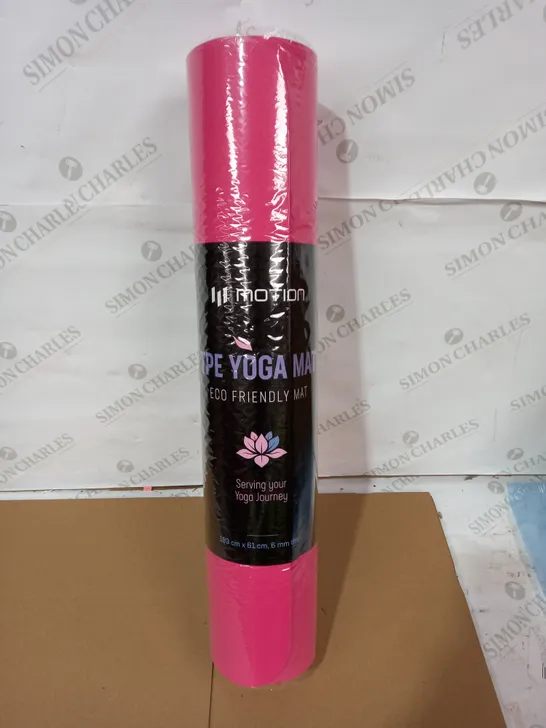 MOTION TPE YOGA MAT 180X60CM