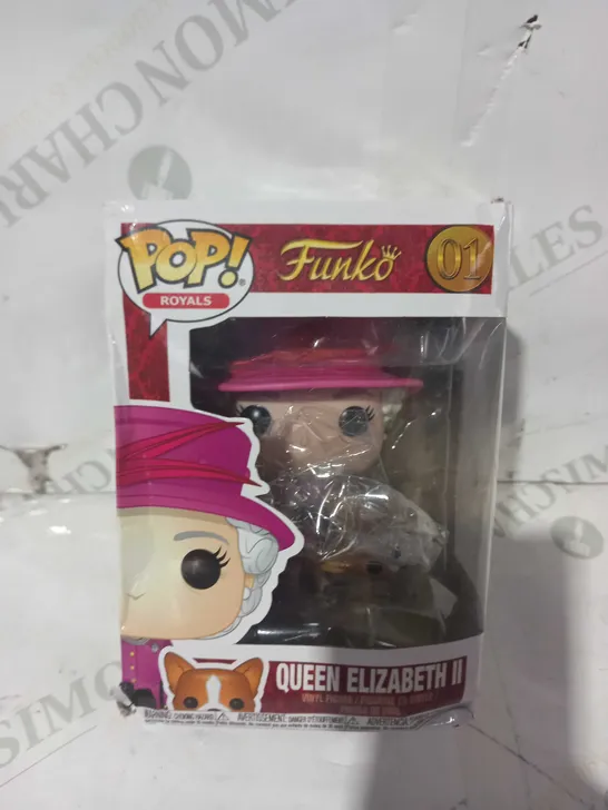 FUNKO POP ROYALS 01 QUEEN ELIZABETH II VINYL FIGURE