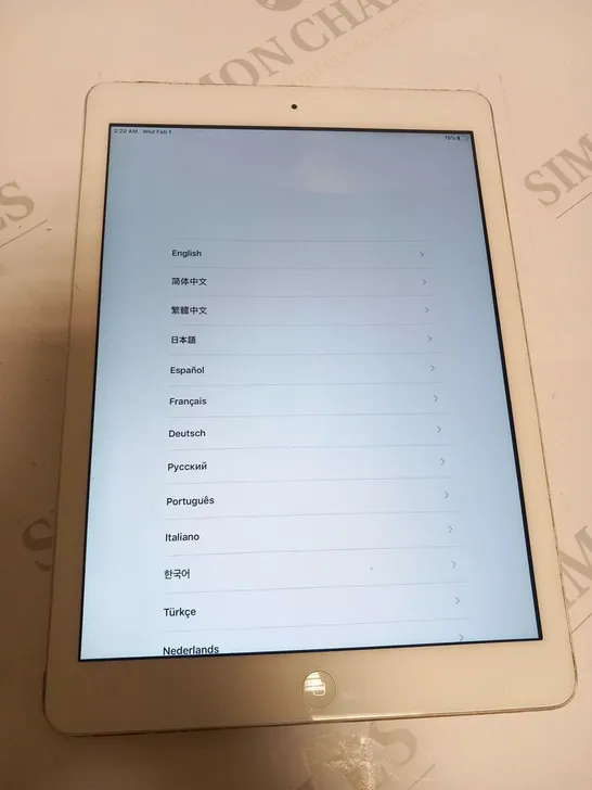 APPLE IPAD AIR WI-FI