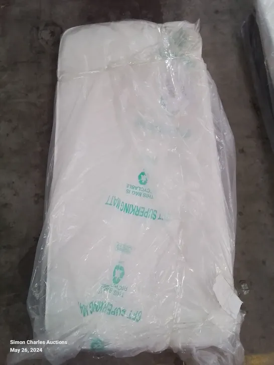 QUALITY BAGGED OPEN COIL SINGLE 3' MATTRESS