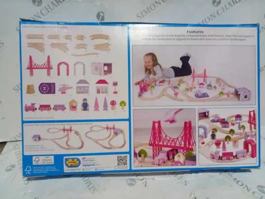 BOXED BIGJIGS RAIL FAIRY TOWN TRAIN SET 