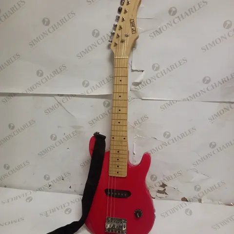 RED CHILDRENS GUITAR 