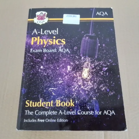 AQA A-LEVEL PHYSICS STUDENT BOOK