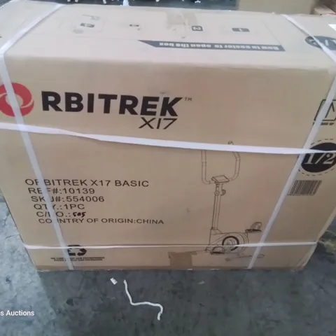 BOXED ORBITREK X17 BASIC EXCERCISE BIKE