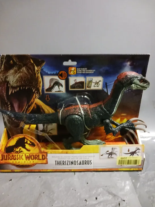 JURASSIC WORLD DOMINION THERIZINOSAURUS ANIMATED TOY