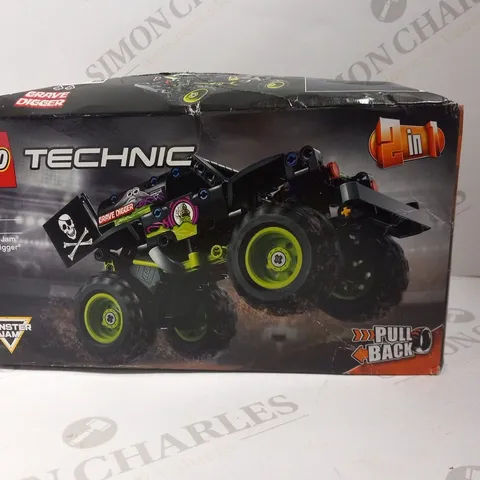 BOXED LEGO TECHNIC 42118 MONSTER JAM GRAVE DIGGER