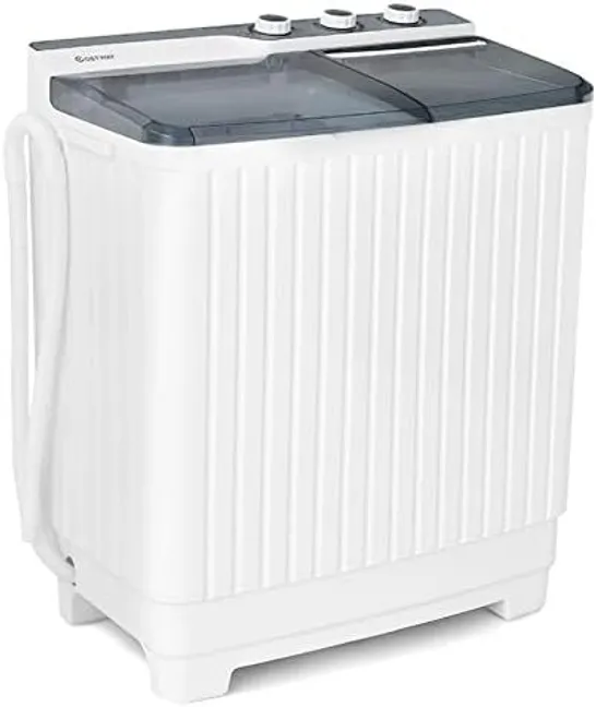 COSTWAY TWIN TUB WASHING MACHINE - FP10355GB/XPB65-2188-S