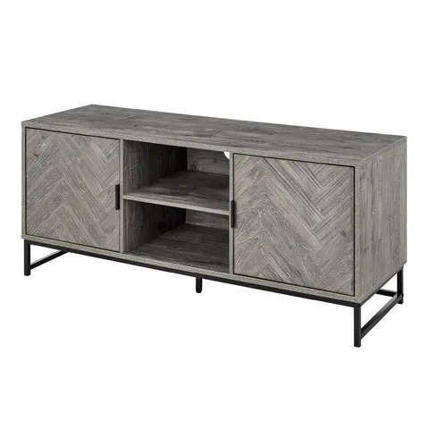 BOXED SOLID WOOD TV STAND UP TO 50"