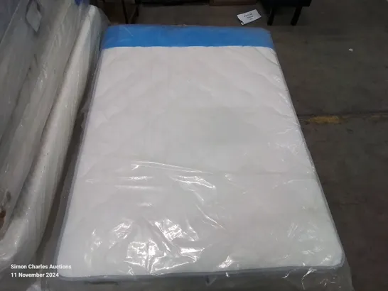 BAGGED DESIGNER DOUBLE 135CM AIRSPRUNG LUXURY QUILTED MEDIUM MATTRESS RRP £229