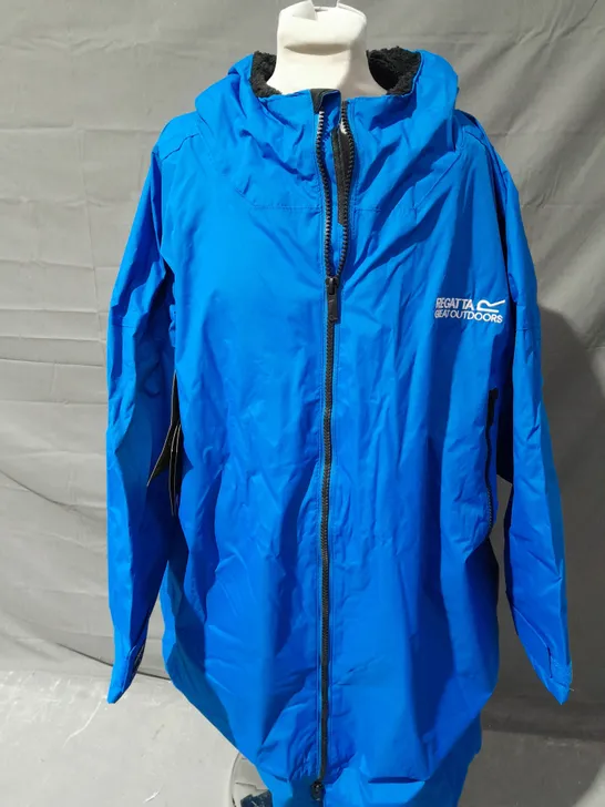 REGATTA ADULT WATERPROOF ROBE SIZE S/M 