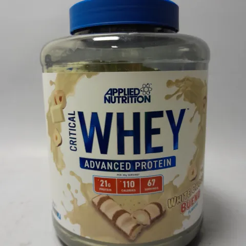 APPLIED NUTRITION CRITICAL WHEY ADVANCED PROTEIN WHITE CHOCO BEUNO (2kg)