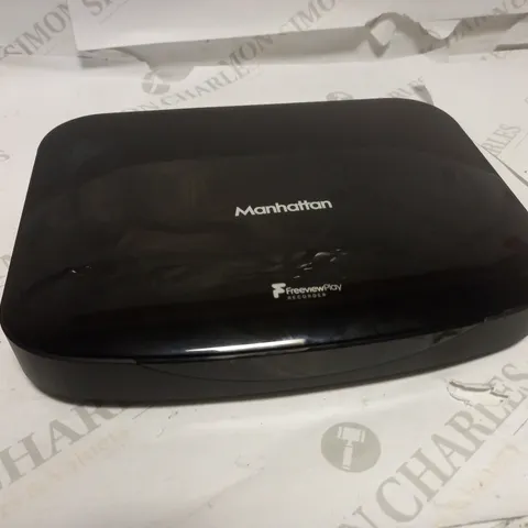 MANHATTAN T3-R 500GB FREEVIEW HD RECORDER, BLACK